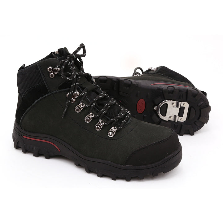 Cory - Boots in Waterproof Leather with Retractable Cleats