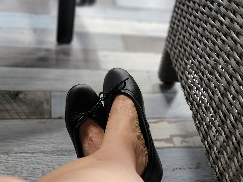 ZEROSTRESS ELLA Ballerines pour femmes Cuir véritable