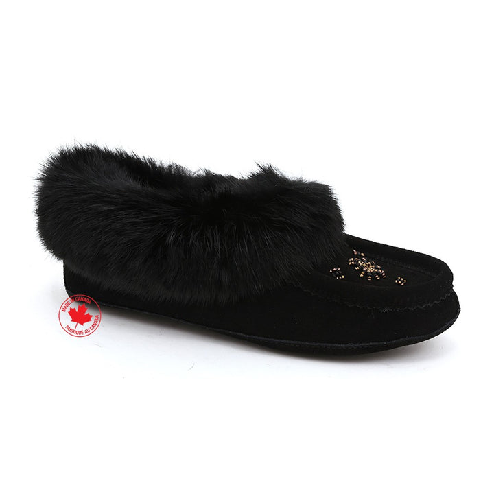 ZEROSTRESS LEELA Women's Moccasins Slippers in Suede and Rabbit