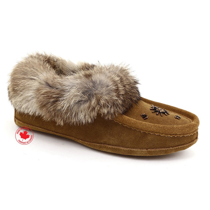 ZEROSTRESS LEELA Women's Moccasins Slippers in Suede and Rabbit