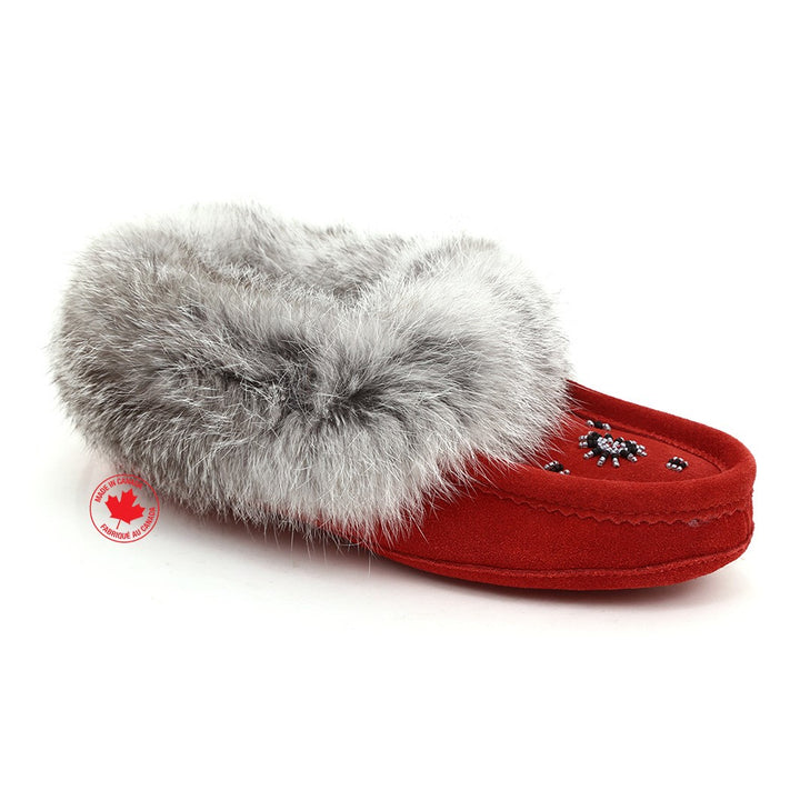 ZEROSTRESS LEELA Women's Moccasins Slippers in Suede and Rabbit