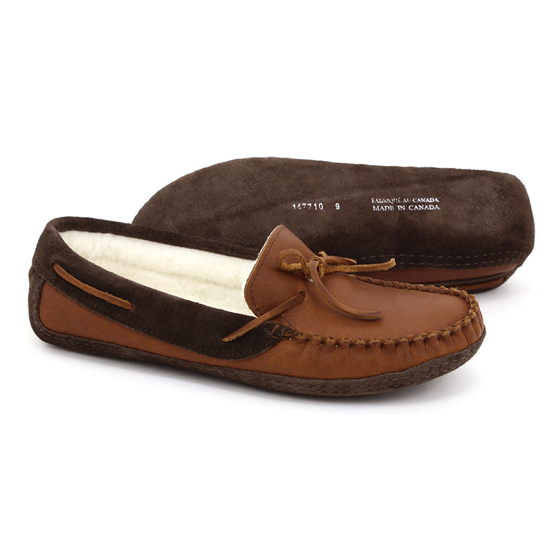 ZEROSTRESS PACO Mocassins pour hommes Pantoufles en peau de mouton