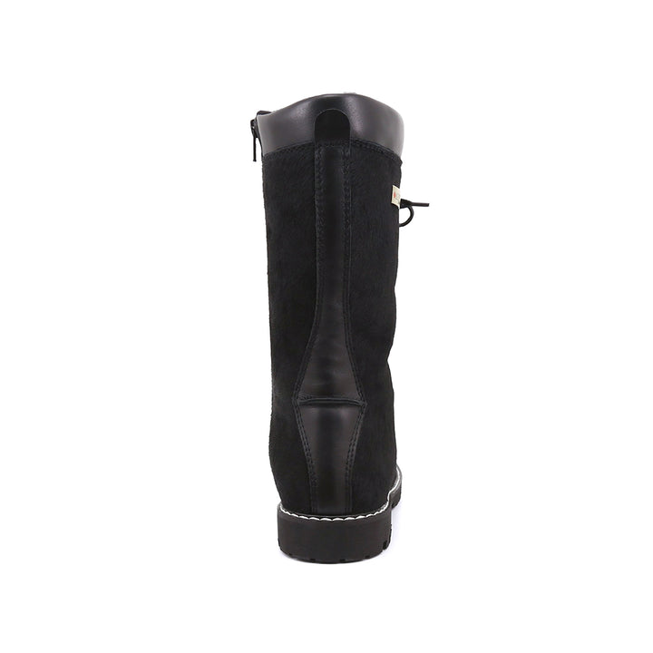 Brianna Grande Women's Winter Boots in Leather with Retractable Cleats
