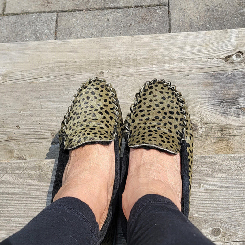 ZEROSTRESS ALINE Pantoufles pour femmes Cuir imprimé
