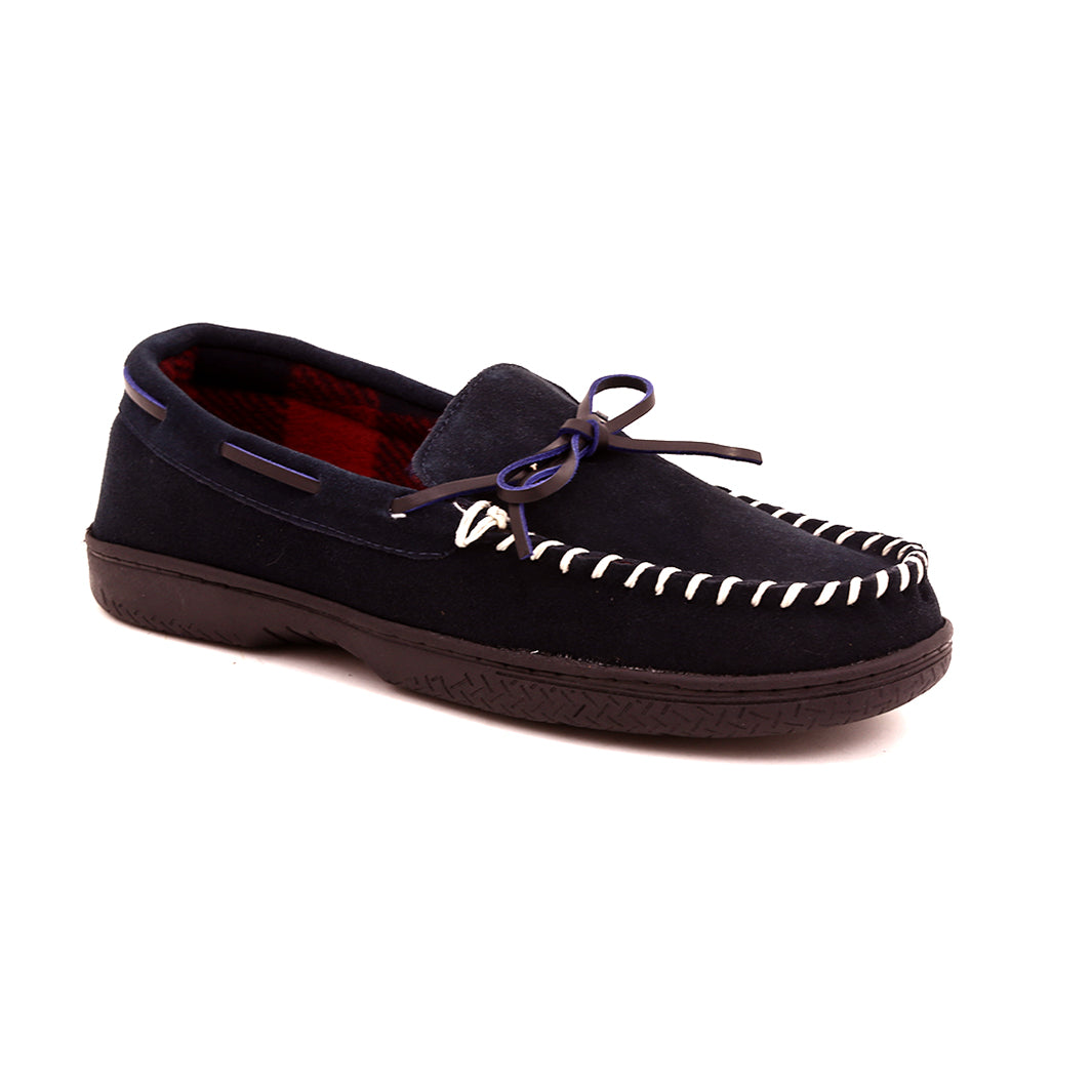 ZEROSTRESS JASON Men's Moccasins Slippers Genuine Suede