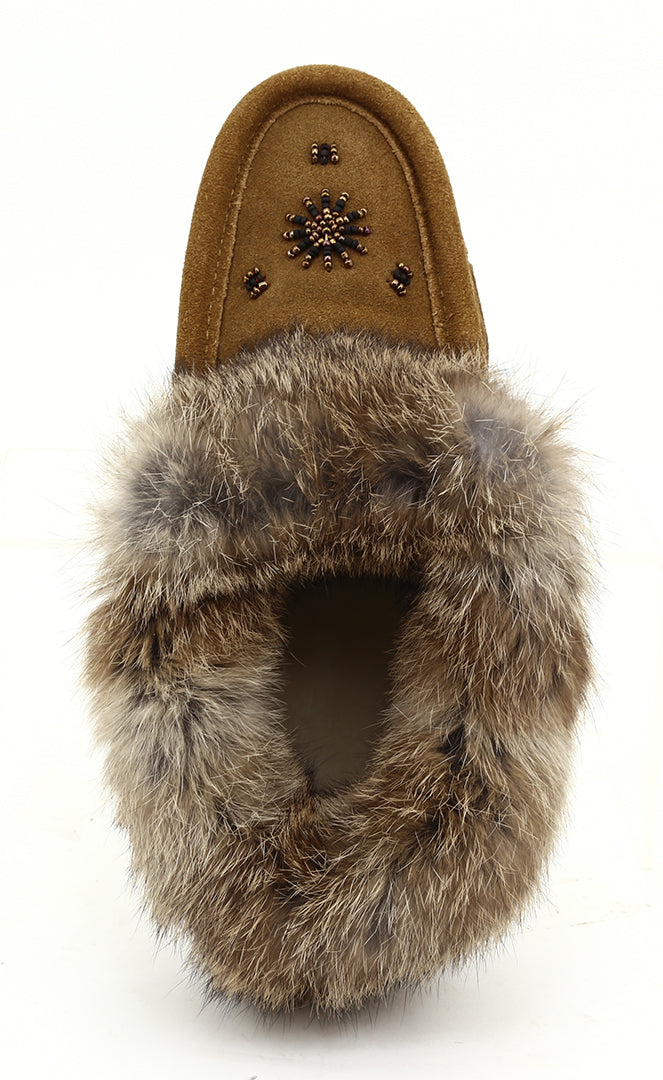 ZEROSTRESS LEELA Women's Moccasins Slippers in Suede and Rabbit