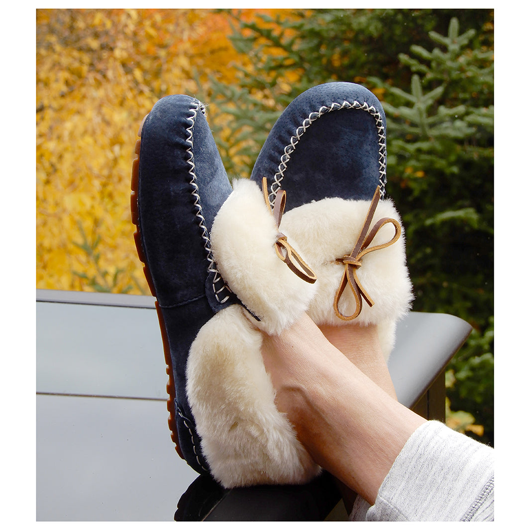 Navy store slippers womens