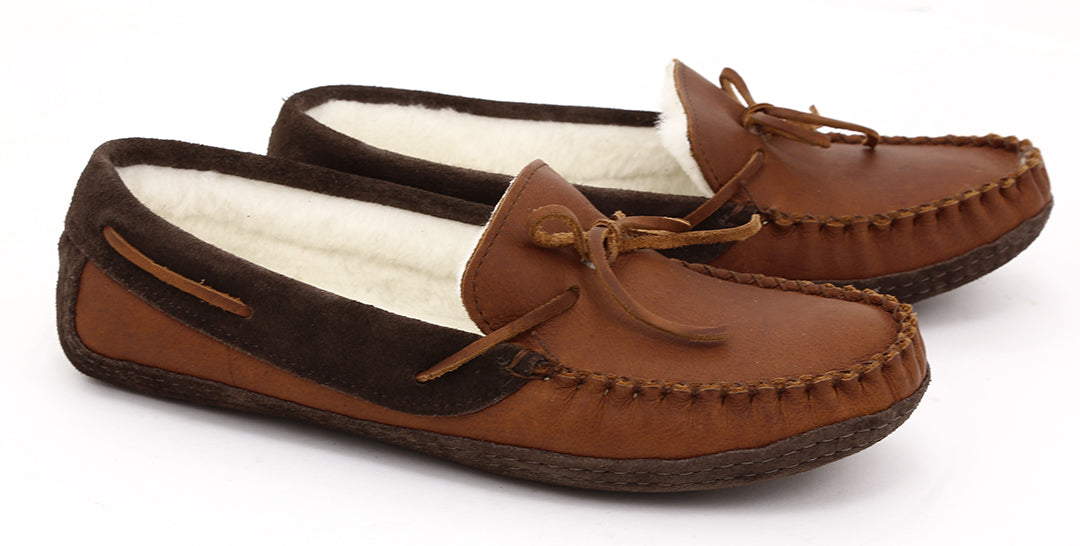 ZEROSTRESS PACO Men's Moccasins Slippers in Shearling