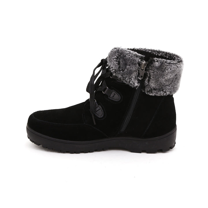 Tamika Women's Winter Boots in Suede with Retractable Cleats