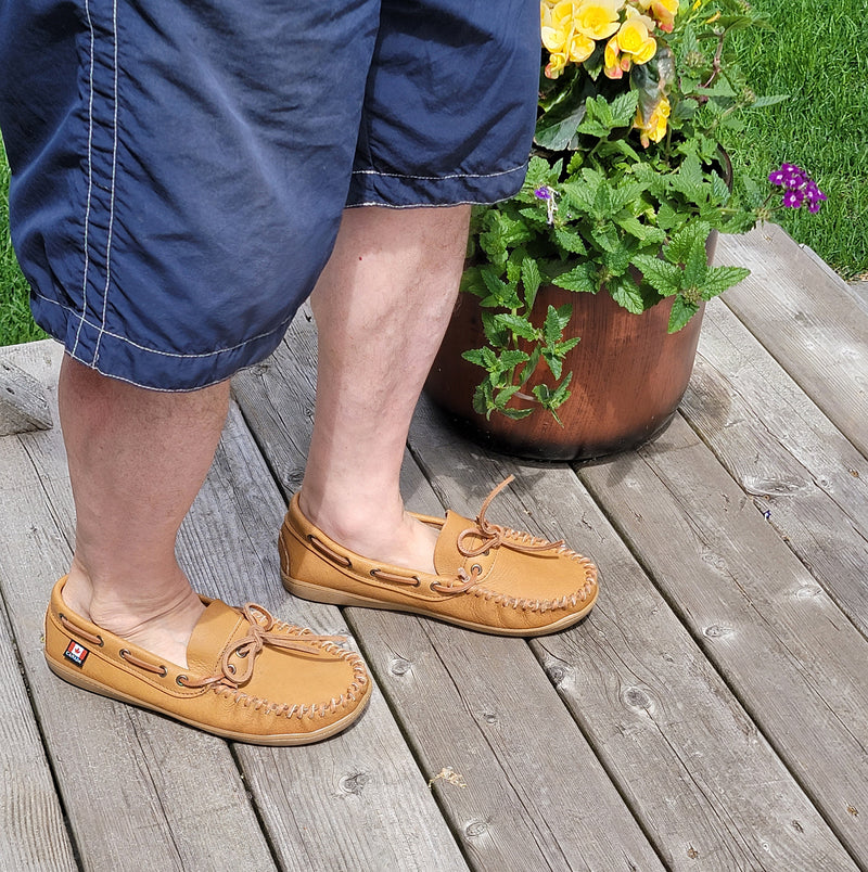 ZEROSTRESS YUMA Pantoufles Mocassins Hommes en Cuir