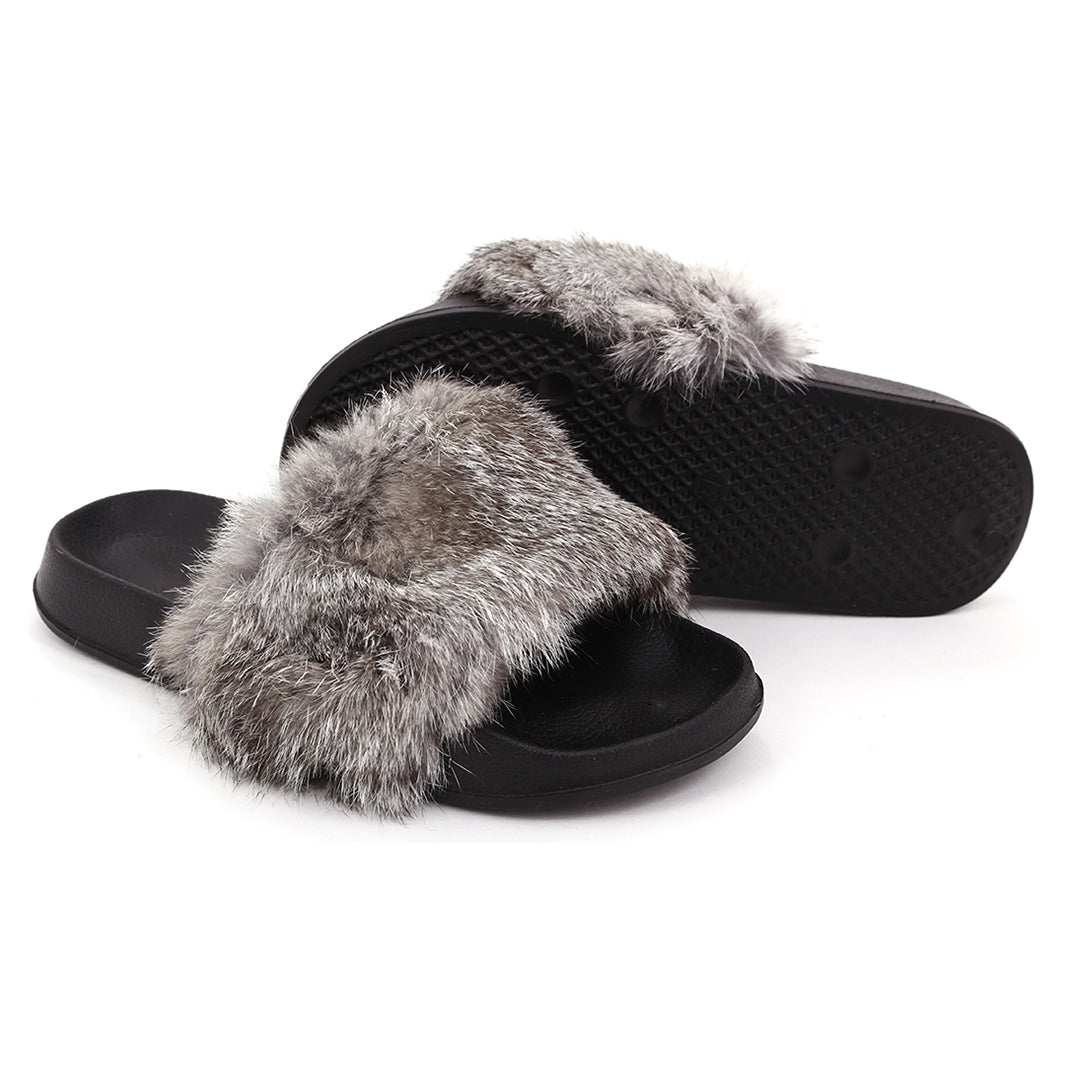 ZEROSTRESS ERICA Women's Sandals Slippers Rabbit Fur