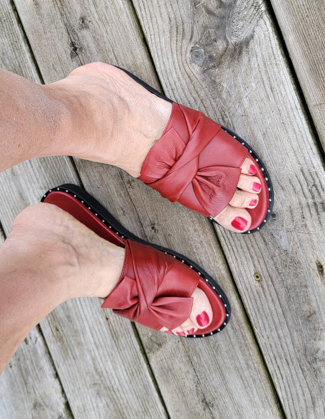 Olivia Women's Sandals Leather with EVA Soles